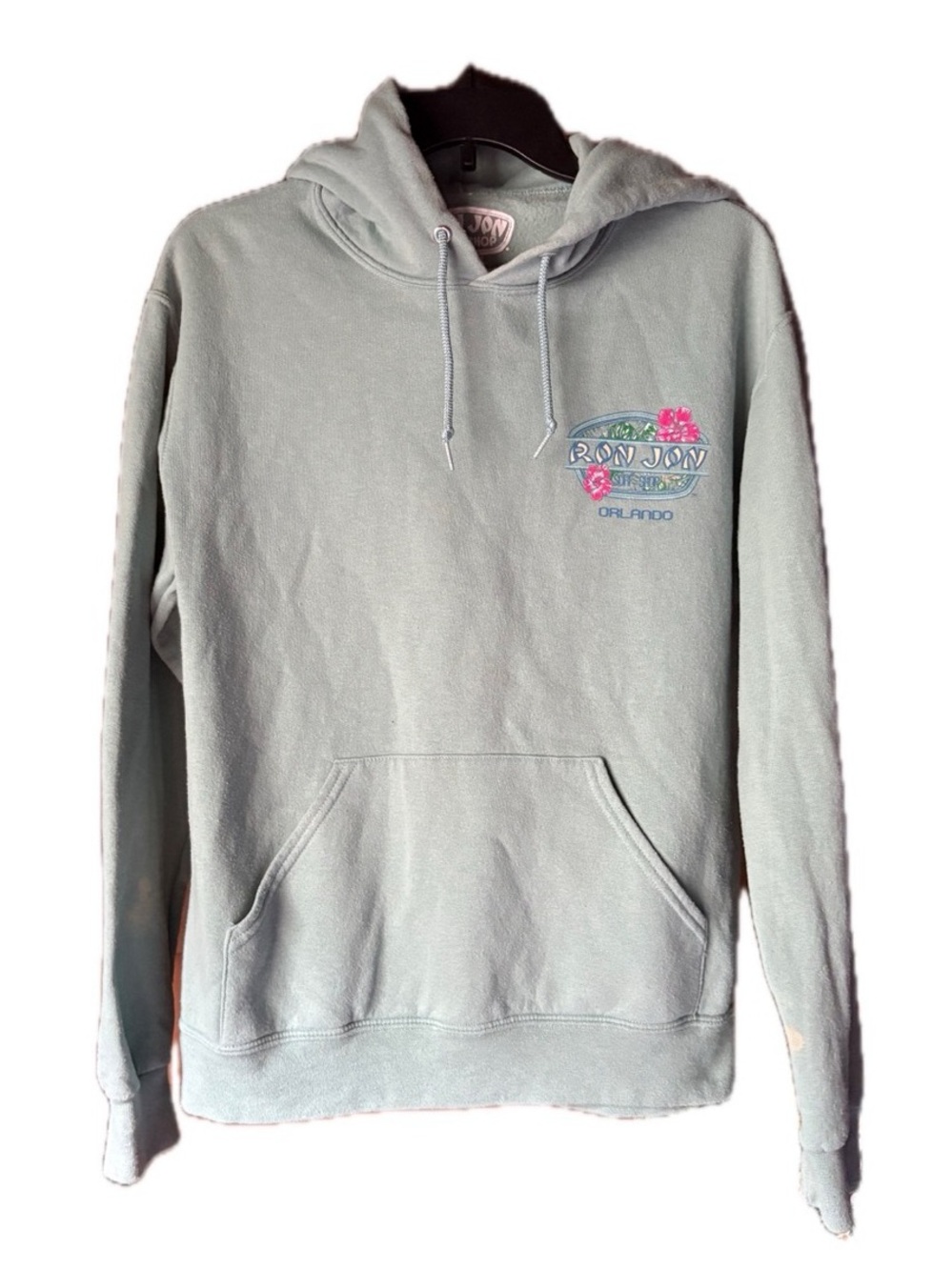 Ron Jon Surf Shop Orlando Sage Green
Pullover Hoodie - Small Boho Indie Casual